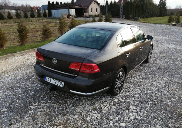 Volkswagen Passat cena 38900 przebieg: 128000, rok produkcji 2014 z Stepnica małe 79